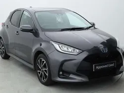 Grey Used 2023 Toyota Yaris Hybrid Design Hatchback | £16,499 (Fair price)
