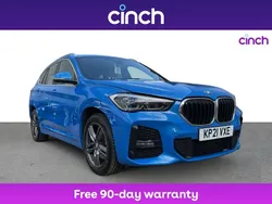Blue Used 2021 BMW X1 M Sport SUV | £21,499 (Fair price)