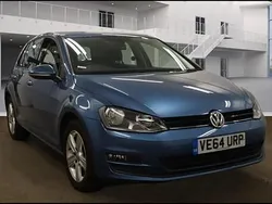 Blue Used 2014 VW Golf VII Match Hatchback | £8,995 (Fair price)