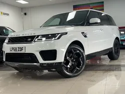 White Used 2018 Land Rover Range Rover Sport HSE SUV | £31,495 (Good price)