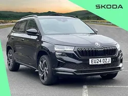 Black Used 2024 Skoda Karoq SportLine SUV | £25,300 (Good price)