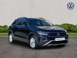Black Used 2024 VW T-Roc Life SUV | £19,900 (Fair price)