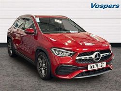 Red Used 2021 Mercedes GLA200 AMG Line Premium SUV | £24,749 (Fair price)