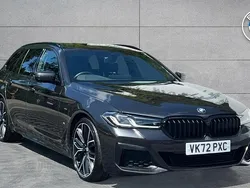 Grey Used 2022 BMW 520 M Sport Estate | £29,990 (Expensive)