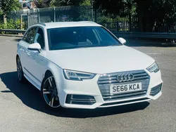 White Used 2016 Audi A4 S-Line Estate | £9,995 (Fair price)