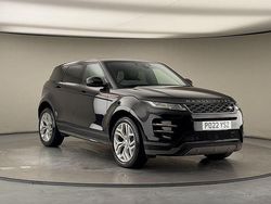 Santorini black Used 2022 Land Rover Range Rover evoque SE Dynamic SUV | £26,800 (Fair price)