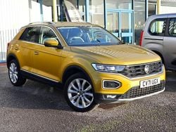 Yellow Used 2021 VW T-Roc SEL SUV | £18,989 (Fair price)