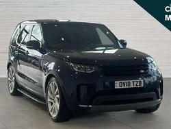 Blue Used 2018 Land Rover Discovery 5 HSE Luxury SUV | £22,591 (Fair price)