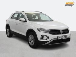 White Used 2022 VW T-Roc Life SUV | £16,395 (Fair price)