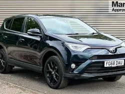 Blue Used 2018 Toyota RAV4 SUV | £13,332 (Good price)