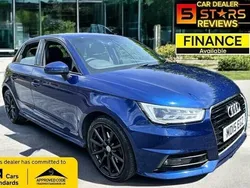 Blue Used 2015 Audi A1 Sportback S-Line Hatchback | £8,995 (Fair price)