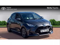 Grey Used 2023 Toyota Yaris Hybrid Hatchback | £19,634 (A bit pricey)