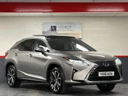 Silver Used 2018 Lexus RX450h Luxury Line SUV | £24,950 (Fair price)