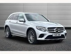 Silver Used 2016 Mercedes GLC250 AMG Line Premium SUV | £15,490 (Fair price)