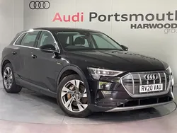 Black Used 2020 Audi e-tron Advanced SUV | £19,990 (Fair price)