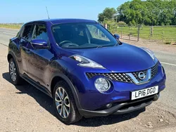 Blue Used 2016 Nissan Juke Tekna SUV | £5,599 (Good price)