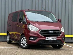 Red Used 2022 Ford Transit Custom Limited Van | £20,995 (Super price)