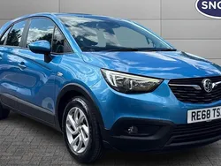 Blue Used 2018 Vauxhall Crossland X SUV | £7,559 (Fair price)