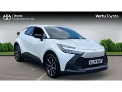 White Used 2024 Toyota C-HR Design SUV | £25,490 (Fair price)