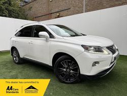 White Used 2013 Lexus RX450h Luxury Line SUV | £9,295 (Good price)