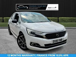 White Used 2018 DS Automobiles DS4 Prestige Hatchback | £6,995 (Fair price)