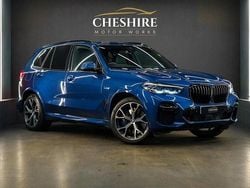 Blue Used 2022 BMW X5 M Sport SUV | £42,490 (Fair price)