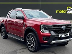 Lucid red Used 2023 Ford Ranger Wildtrack Pickup | £31,500