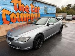 Silver Used 2006 BMW 630 Cabriolet Sport Line Cabriolet | £2,995