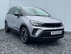 Grey Used 2022 Vauxhall Crossland Ultimate SUV | £16,495 (Fair price)