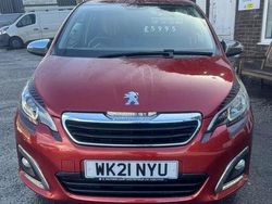 Red Used 2021 Peugeot 108 Collection Hatchback | £5,995 (Fair price)