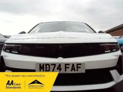 White Used 2024 Vauxhall Astra Ultimate Estate | £24,500 (A bit pricey)