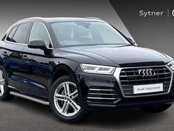 Black Used 2018 Audi Q5 S-Line SUV | £24,000 (A bit pricey)