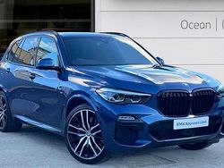 Blue Used 2019 BMW X5 M Sport SUV | £36,450 (Good price)