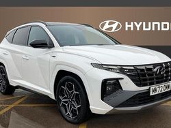 White Used 2022 Hyundai Tucson N Line SUV | £23,022 (Fair price)