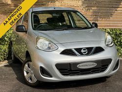 Silver Used 2015 Nissan Micra Visia Hatchback | £5,285 (Fair price)