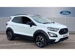 White Used 2022 Ford Ecosport Active SUV | £12,820 (Fair price)
