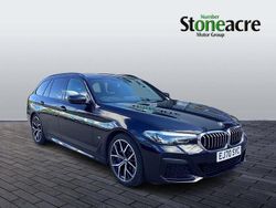 Black Used 2020 BMW 530 M Sport Estate | £29,498 (Fair price)