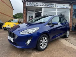 Blue Used 2018 Ford Fiesta Zetec Hatchback | £5,575 (Fair price)