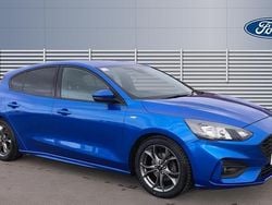 Blue Used 2019 Ford Focus ST-Line Hatchback | £11,486 (Fair price)