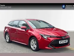 Red Used 2022 Toyota Corolla Sport Estate | £17,999 (Good price)