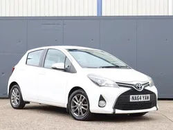 White Used 2014 Toyota Yaris Hatchback | £3,995 (Fair price)