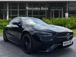 Black Used 2024 Mercedes CLA220 AMG Line Premium Plus Sedan | £33,203 (A bit pricey)