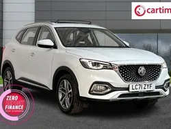 White Used 2021 MG HS Exclusive SUV | £12,950 (Fair price)