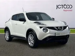 White Used 2018 Nissan Juke SUV | £8,900 (Fair price)