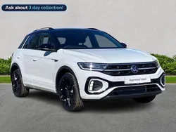 White New 2025 VW T-Roc Black Edition SUV | £29,254 (Good price)