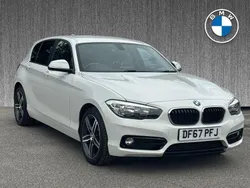 White Used 2017 BMW 118 Sport Line Hatchback | £9,646 (Good price)