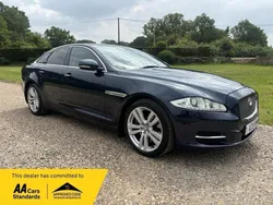 Blue Used 2011 Jaguar XJ Premium Luxury Sedan | £5,790 (Fair price)