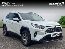 White Used 2022 Toyota RAV4 Hybrid SUV | £24,250 (Super price)