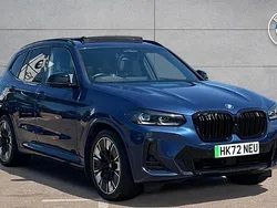 Blue Used 2022 BMW iX3 M Sport SUV | £33,844 (Fair price)