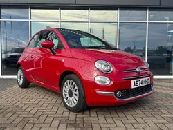 Red Used 2024 Fiat 500 Hatchback | £15,998